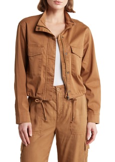 Sanctuary Armstrong Crop Utility Jacket in Caramel at Nordstrom Rack