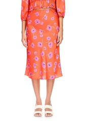 Sanctuary Can't Forget Me Floral Midi Skirt at Nordstrom