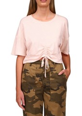 Sanctuary Drawstring Ready T-Shirt in Peachy Kee at Nordstrom