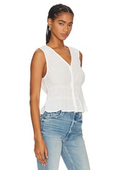 Sanctuary Featherweight Button Front Top