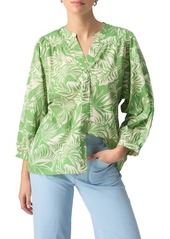 Sanctuary Flow With Me Leaf Print Top