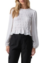 Sanctuary Get Together Smocked Long Sleeve Top