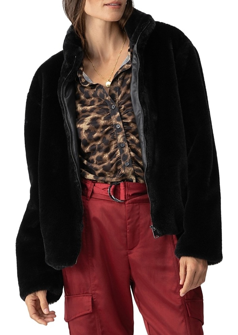 Sanctuary Lux Faux Fur Coat