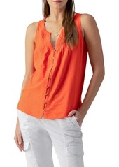 Sanctuary Pintuck Sleeveless Top