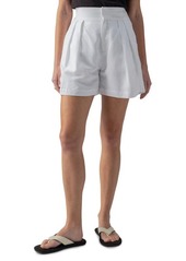 Sanctuary Pull Me On Linen Blend Shorts