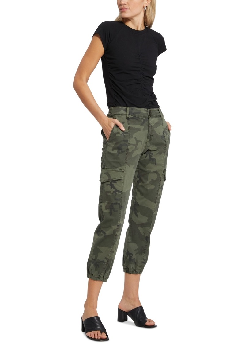 Sanctuary Rebel Camo-Print Pants - Green