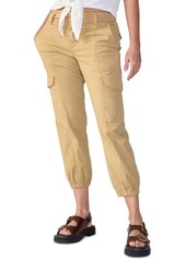 Sanctuary Rebel Crop Stretch Cotton Cargo Pants