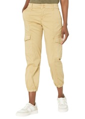 Sanctuary Rebel Pants for Women - Cotton-Blend Construction - Elasticized Fitted Ankle Cuffs - Side Pockets  26 27