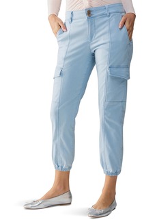 Sanctuary Rebel Pants for Women - Cotton-Blend Construction - Elasticized Fitted Ankle Cuffs - Side Pockets   27