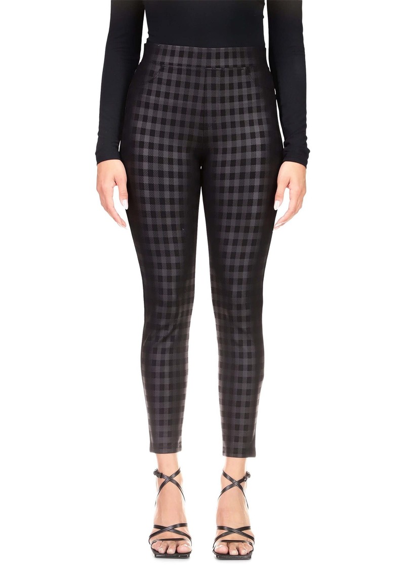 Sanctuary Runway Ponte Leggings with Functional Pockets in Cambridge Plaid  SM (US 4-6)