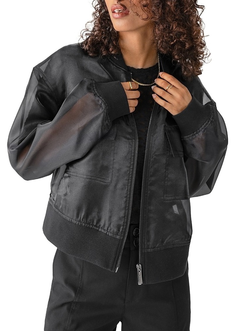 Sanctuary Skyline Organza Bomber Jacket