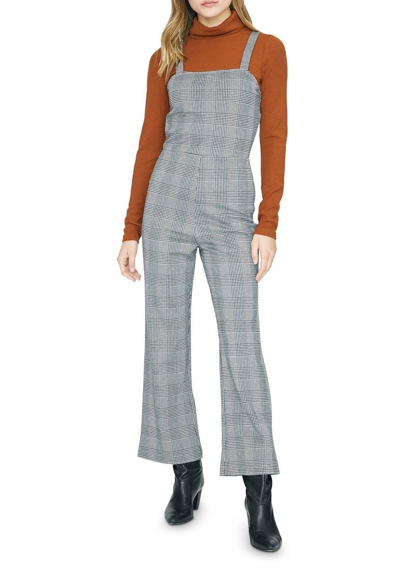 glen plaid jumpsuit