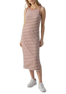Sanctuary Stripe Linen Blend Midi Dress