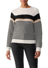 Sanctuary Summit Stripe Sweater in White Sand at Nordstrom Rack
