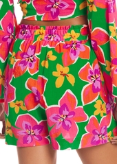 Sanctuary Women's Cotton Paperbag-Waist Cover-Up Shorts - Multi
