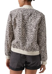 Sanctuary Women's Eve Animal-Print Bomber Jacket - GENTLE SPOTS