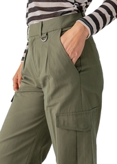 Sanctuary Women's Frankie Wide-Leg Pleated Cargo Pants - Dark Olive