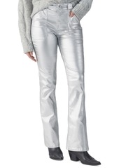 Sanctuary Women's Hayden Metallic Bootcut Pants - Silver