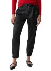 Sanctuary Women's High-Shine Belted Cargo Pants - Toasted Marshmallow