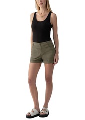 Sanctuary Women's Marine High Rise Rolled-Cuff Shorts - Burnt Olive