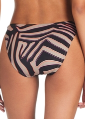 Sanctuary Women's Party Animal Striped Elastic-Side Hipster Bottom - Flax