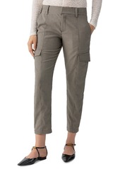 Sanctuary Women's Polished Cargo Pants - Compact Houndstooth