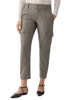 Sanctuary Women's Polished Cargo Pants - Compact Houndstooth