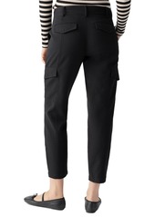 Sanctuary Women's Polished Cropped Cargo Pants - Black