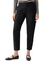 Sanctuary Women's Polished Cropped Cargo Pants - Black