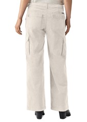 Sanctuary Women's Reissue Baby Cord Wide-Leg Cargo Pants - Toasted Almond