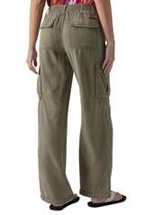 Sanctuary Women's Relaxed Reissue Wide-Leg Cargo Pants - Burnt Olive