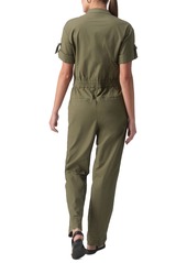 Sanctuary Women's Reserve Short-Sleeve Jumpsuit - Burnt Olive