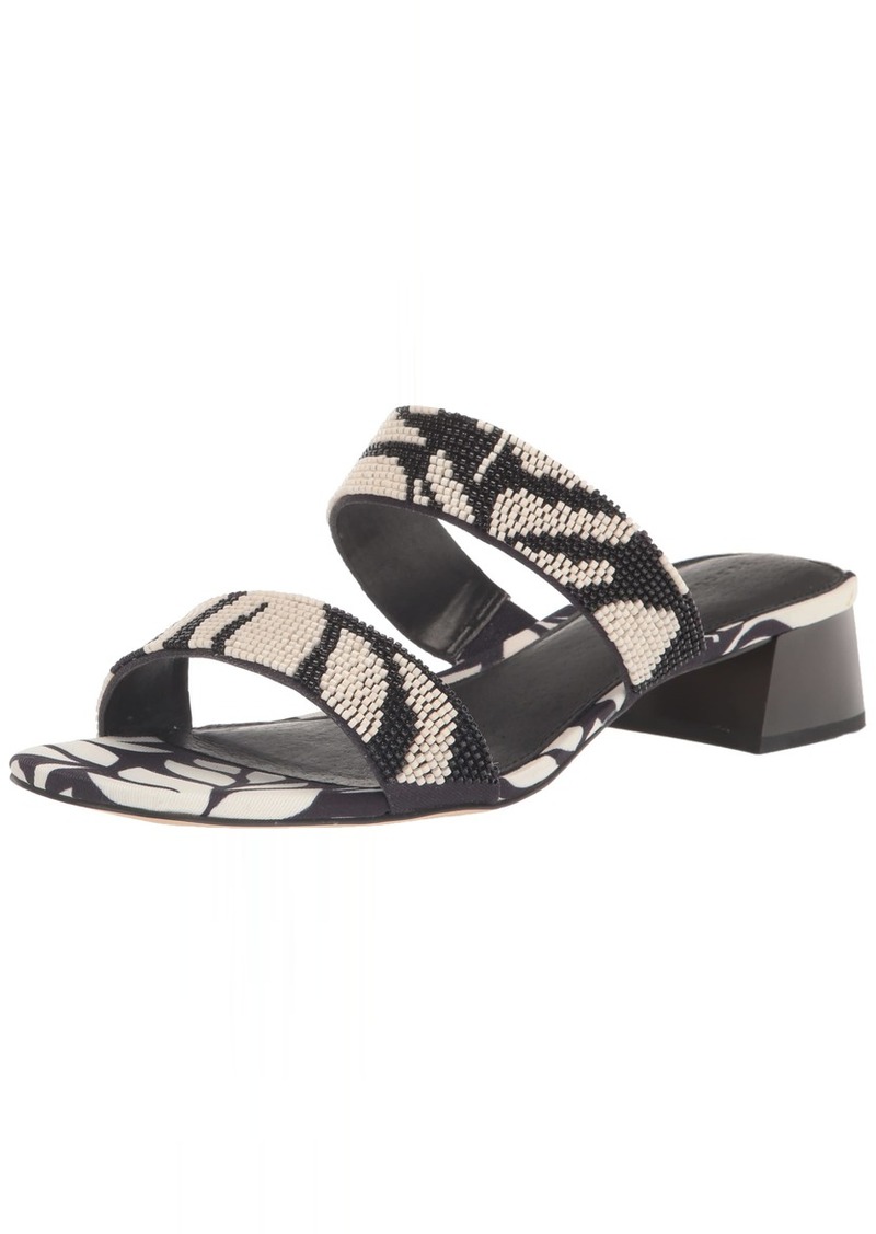 Sanctuary Women's Revive Slide Sandal Black-Crème