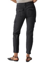 Sanctuary Women's Sculpted Hayden Straight-Leg Cargo Pants - Dark Spruce