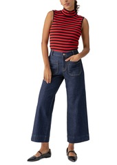 Sanctuary Women's The Marine Comfort-Stretch Wide-Leg Jeans - Magnetic