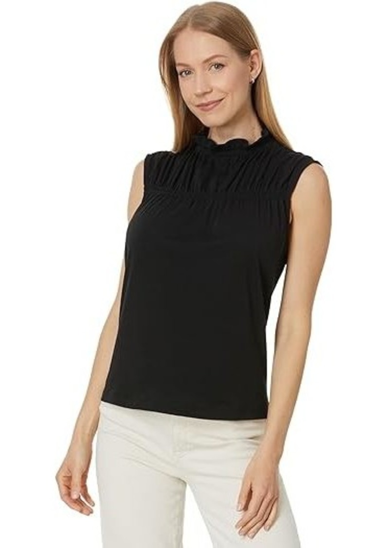 Sanctuary Sleeveless Shirred Top