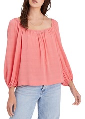 Sanctuary Sunset Womens Textured Off-The-Shoulder Top