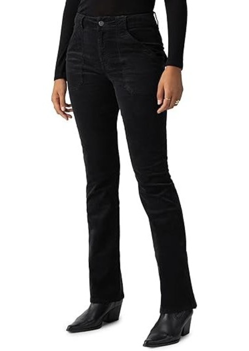 Sanctuary Velveteen Hayden Bootcut in Black