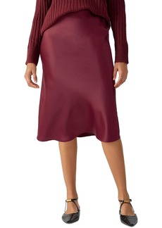 Sanctuary Womens Below Knee Pull On Midi Skirt