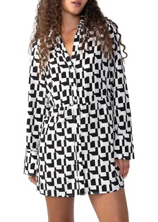 Sanctuary Womens Collared Cocktail Shirtdress