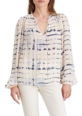 Sanctuary Spring Side Long Sleeve Blouse in Horizon at Nordstrom