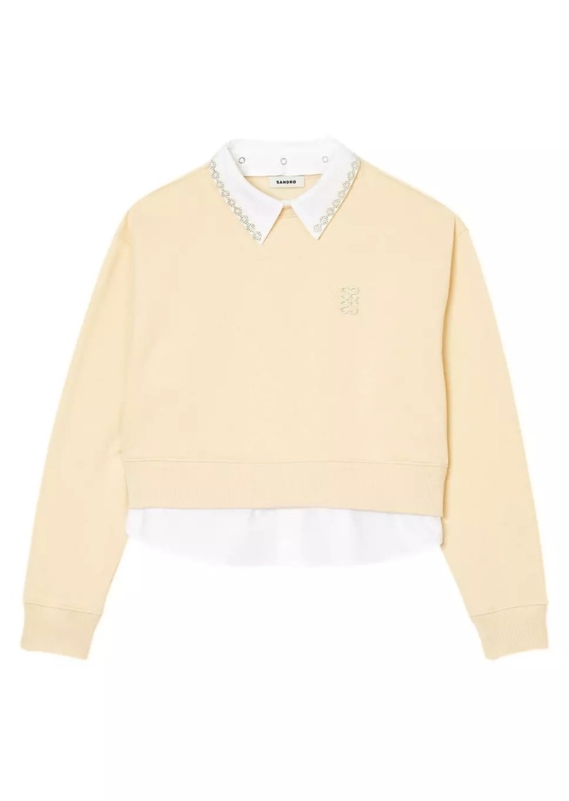 Sandro 2-in-1 Sweatshirt