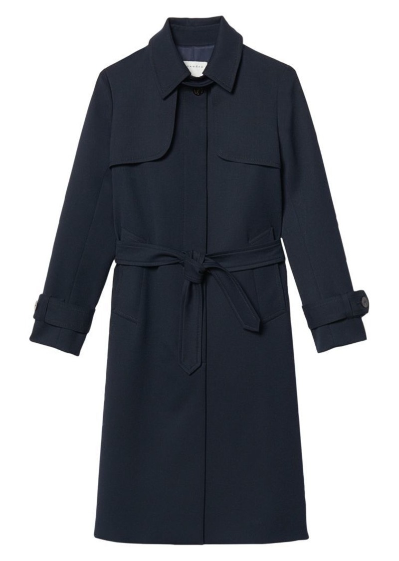 Sandro Belted Trench Coat | Outerwear