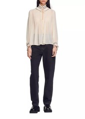 Sandro Chiffon Blouse