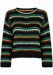 Sandro crochet-knit jumper