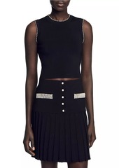 Sandro Cropped jumper