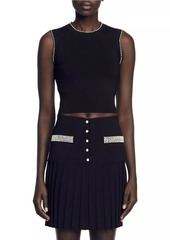 Sandro Cropped jumper