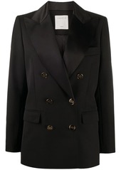Sandro double-breasted fitted blazer