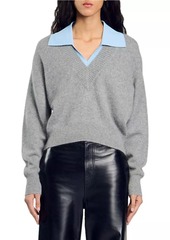 Sandro Double Neck Jumper