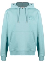 Sandro embroidered-logo organic cotton hoodie